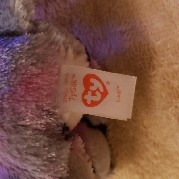 TY BEANIE BABIES MATTEO THE MONKEY AND LINDI THE CAT  6"  EACH NWOT. - Picture 8 of 8